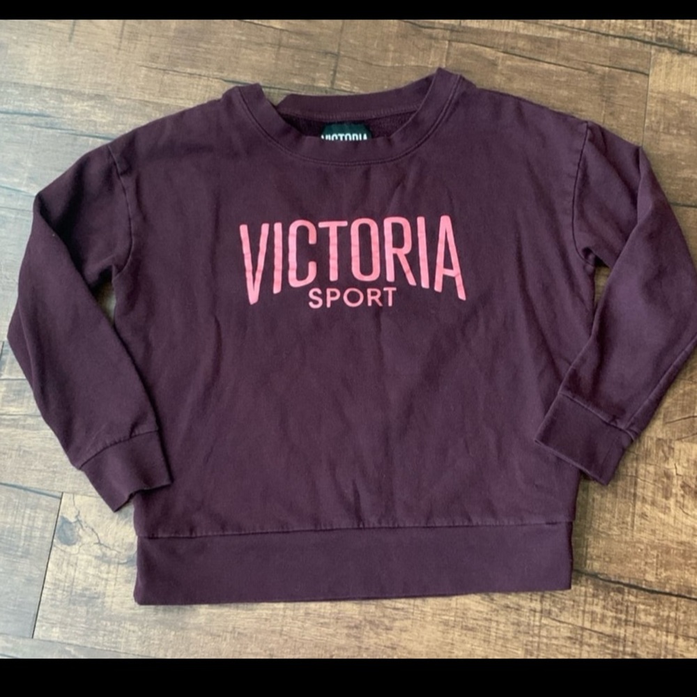 Victoria Sport sweatshirt | plum | Sz S